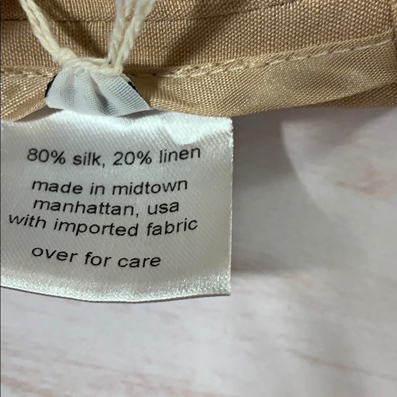 Rachel Comey Silk Linen V-neck Top - Picture 6 of 7